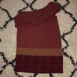 Boho Off Shoulder Dress